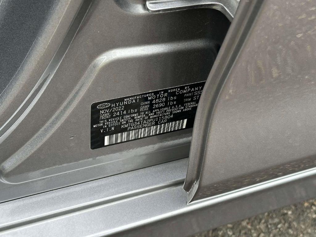 used 2023 Genesis G70 car, priced at $30,391