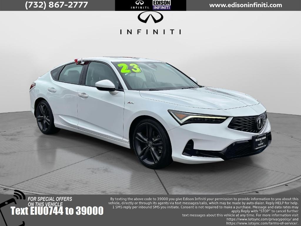 used 2023 Acura Integra car, priced at $22,444