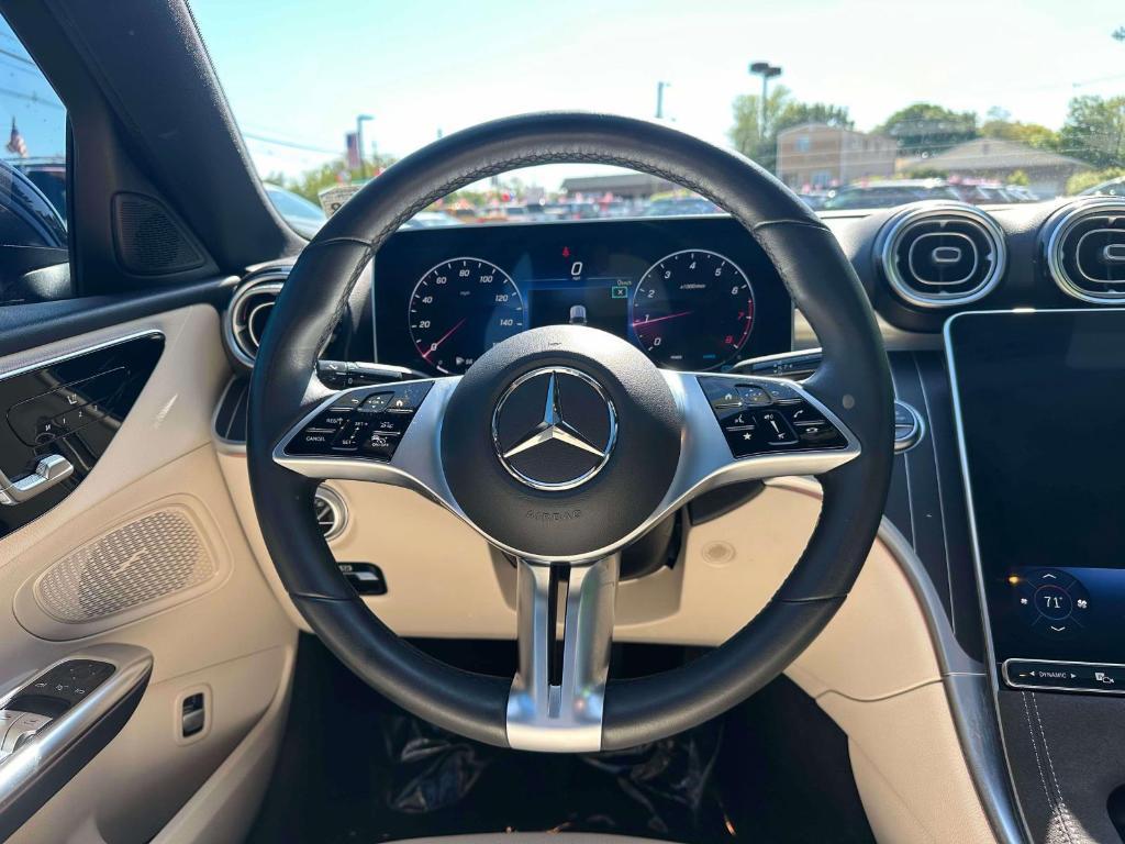 used 2023 Mercedes-Benz C-Class car, priced at $32,990