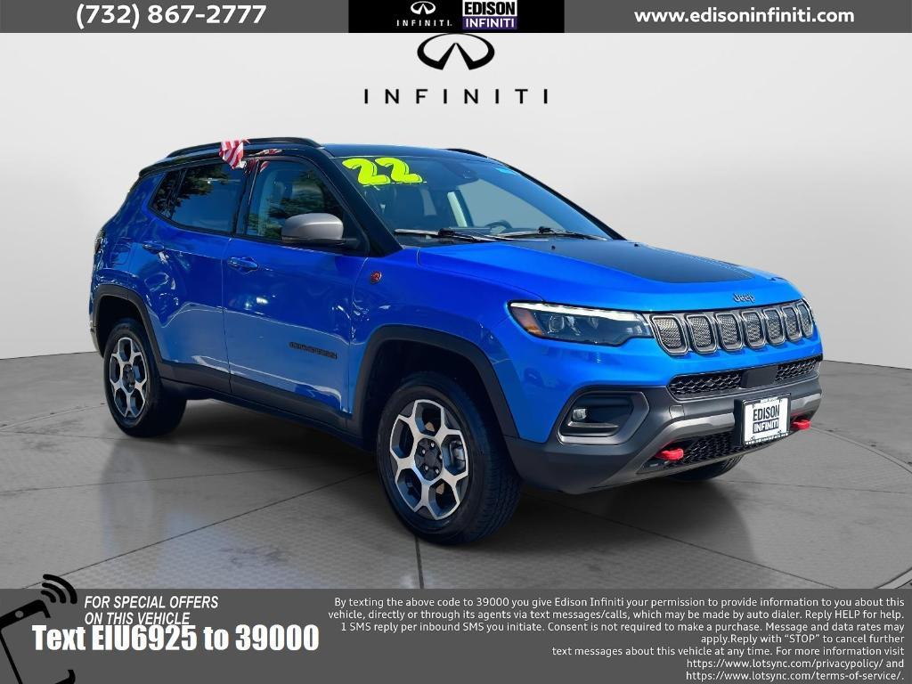 used 2022 Jeep Compass car, priced at $19,788