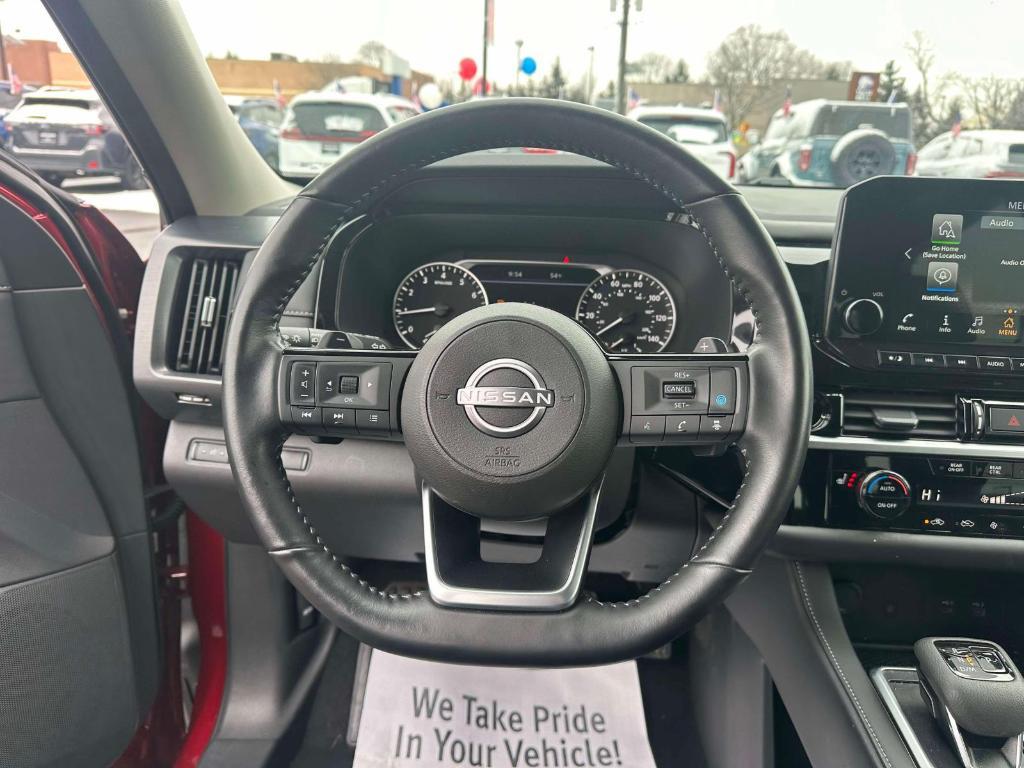 used 2025 Nissan Pathfinder car, priced at $36,193