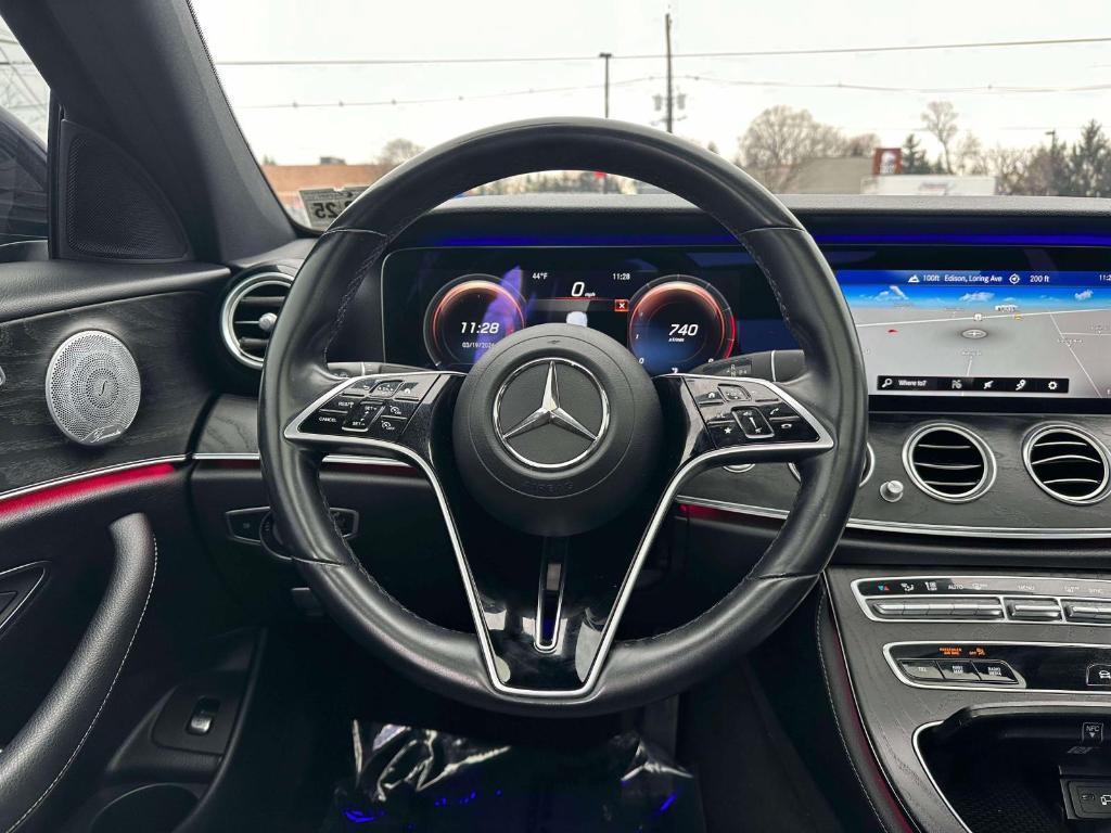 used 2021 Mercedes-Benz E-Class car, priced at $29,991