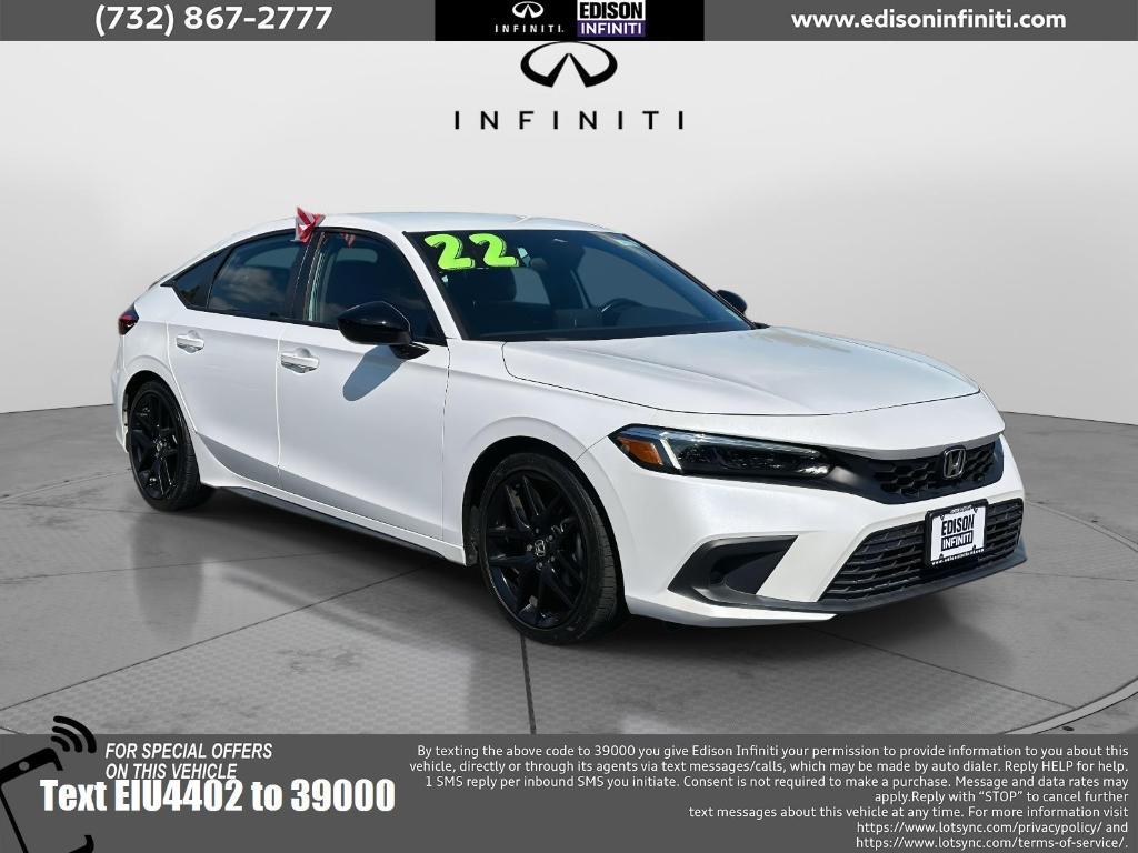 used 2022 Honda Civic car, priced at $20,455