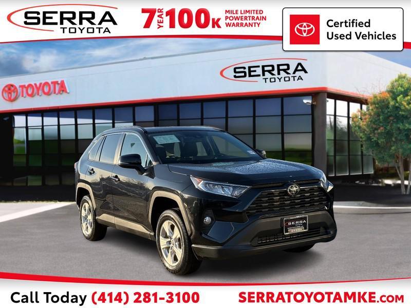 used 2021 Toyota RAV4 car, priced at $28,300