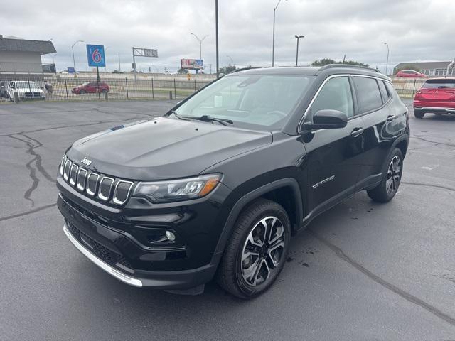used 2022 Jeep Compass car, priced at $18,990