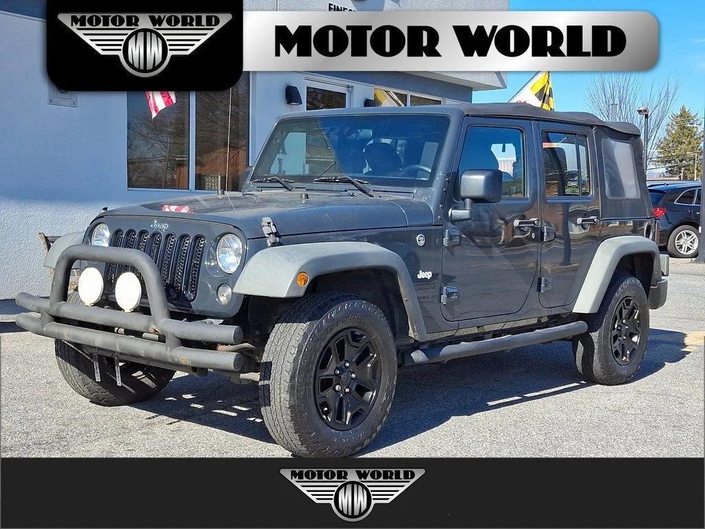 used 2016 Jeep Wrangler Unlimited car, priced at $12,599