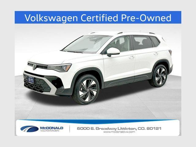 used 2025 Volkswagen Taos car, priced at $26,200