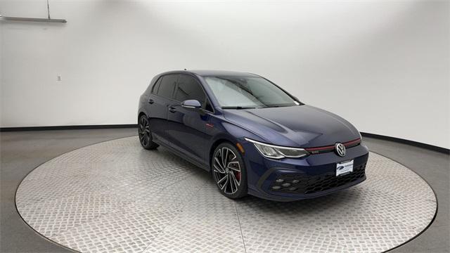 2022 Atlantic Blue Volkswagen Golf GTI