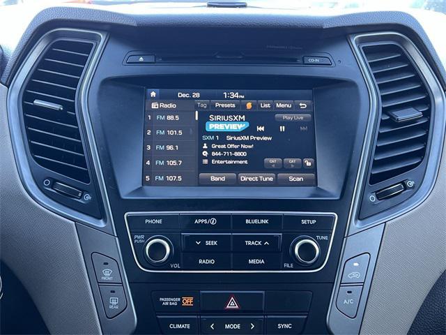 used 2017 Hyundai Santa Fe Sport car, priced at $11,699