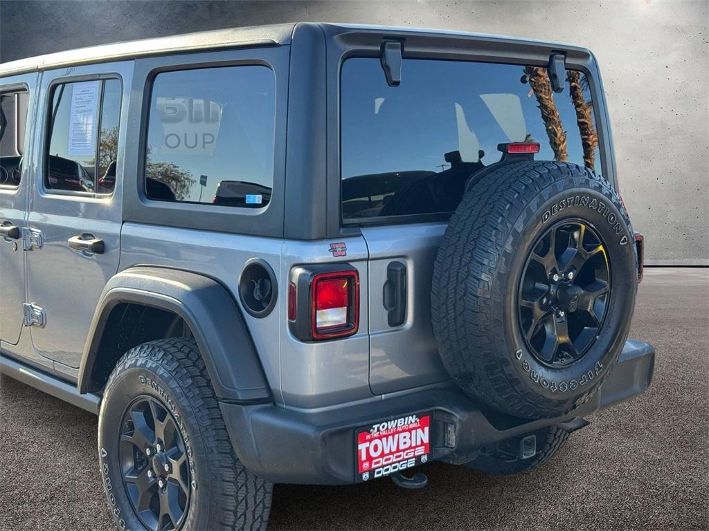 used 2021 Jeep Wrangler Unlimited car, priced at $27,490