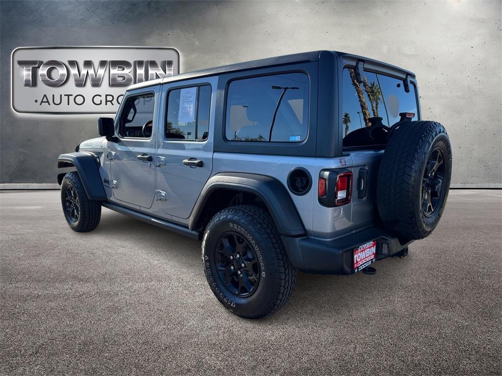 used 2021 Jeep Wrangler Unlimited car, priced at $27,490