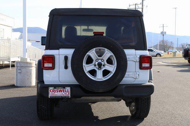 used 2021 Jeep Wrangler car, priced at $23,734