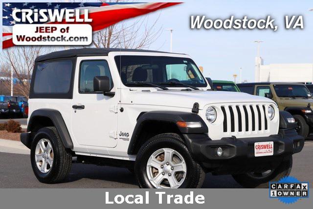 used 2021 Jeep Wrangler car, priced at $23,509