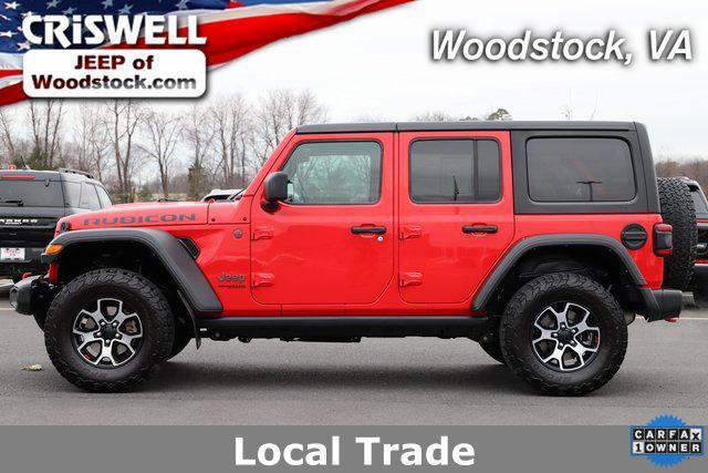 used 2021 Jeep Wrangler Unlimited car, priced at $30,784