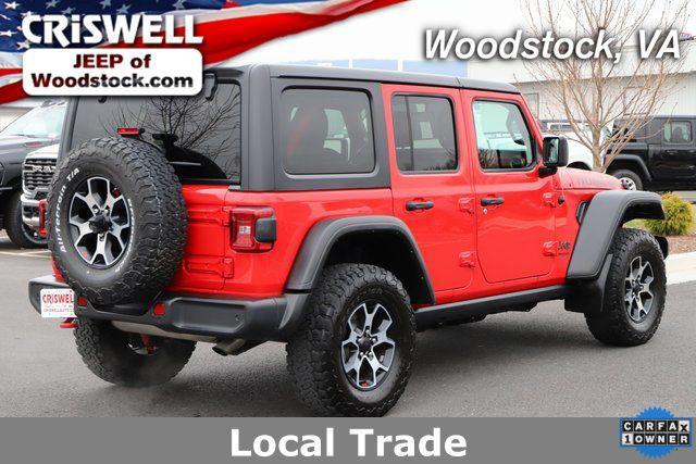 used 2021 Jeep Wrangler Unlimited car, priced at $30,784