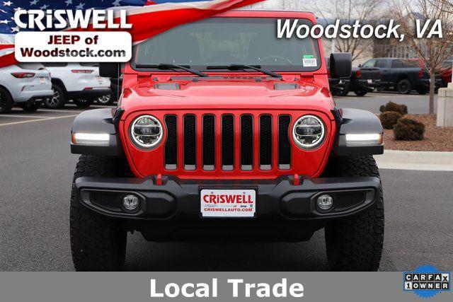 used 2021 Jeep Wrangler Unlimited car, priced at $30,784