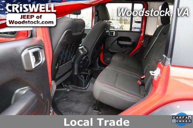 used 2021 Jeep Wrangler Unlimited car, priced at $30,784