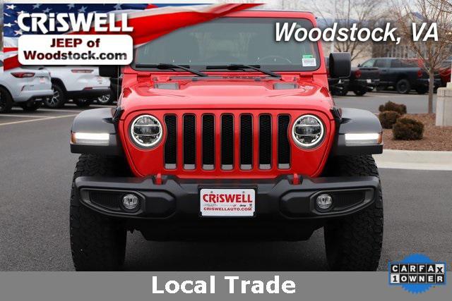 used 2021 Jeep Wrangler Unlimited car, priced at $32,049