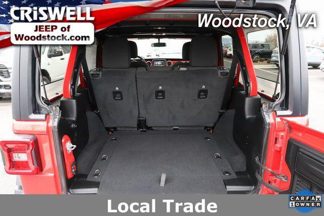 used 2021 Jeep Wrangler Unlimited car, priced at $30,784