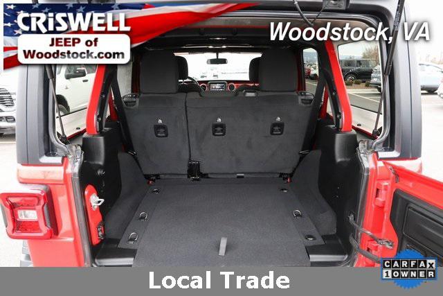 used 2021 Jeep Wrangler Unlimited car, priced at $32,049