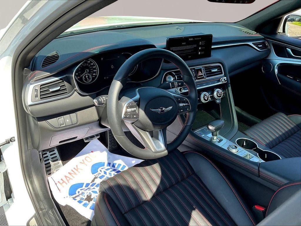 used 2023 Genesis G70 car, priced at $34,407