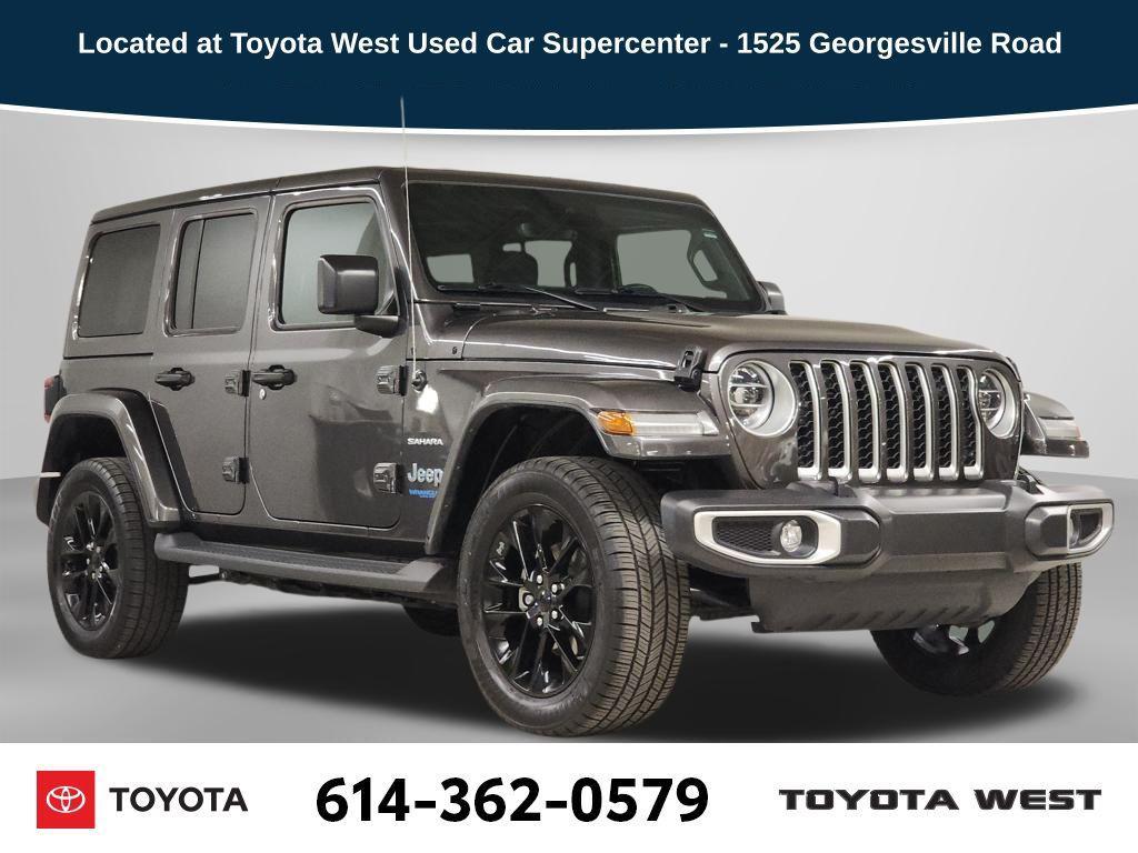 used 2021 Jeep Wrangler Unlimited 4xe car, priced at $23,695