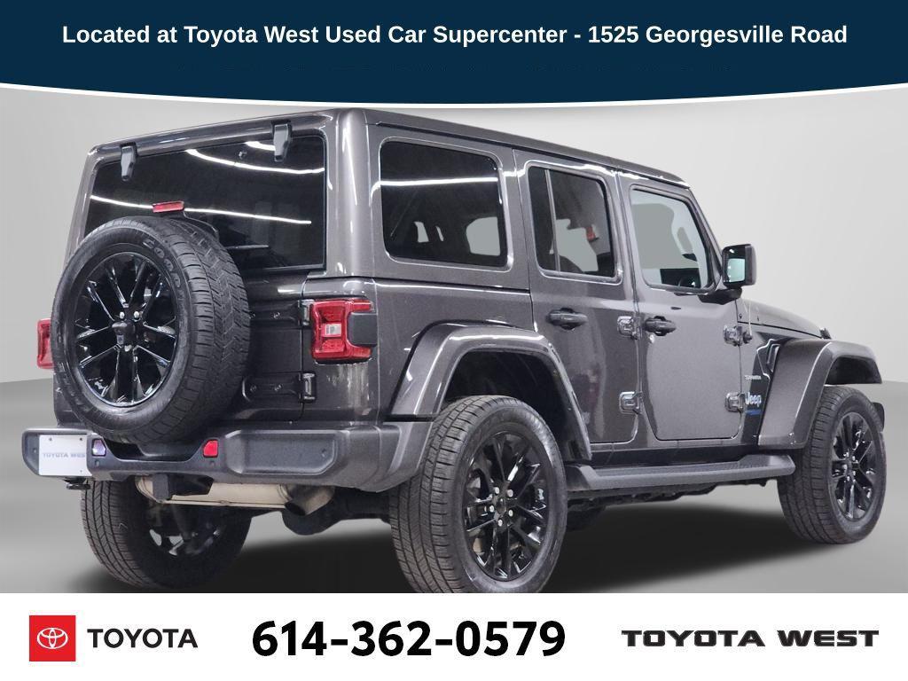 used 2021 Jeep Wrangler Unlimited 4xe car, priced at $23,695