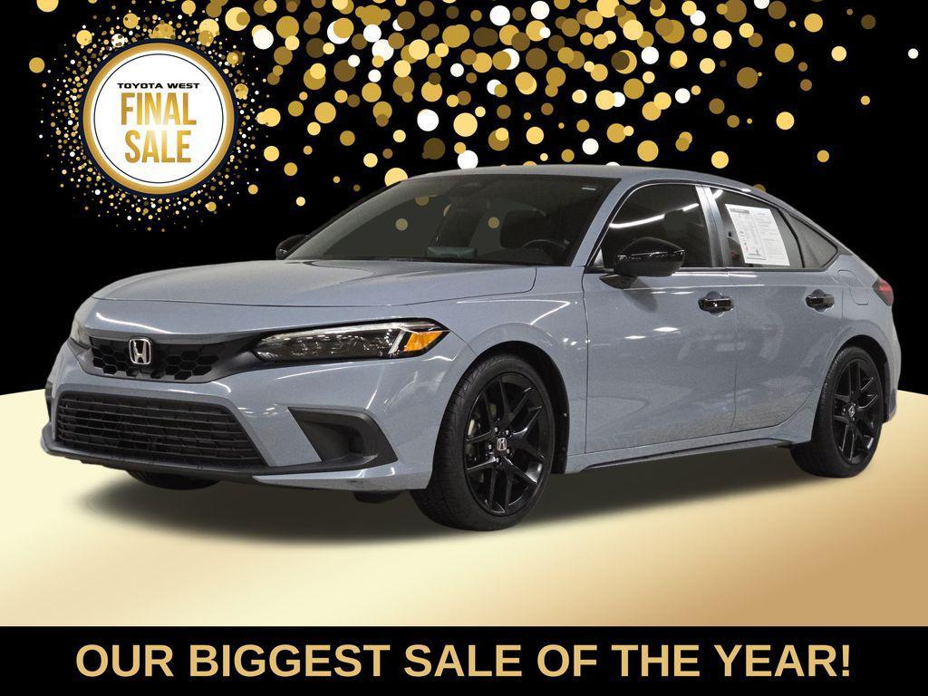 used 2022 Honda Civic car, priced at $20,395