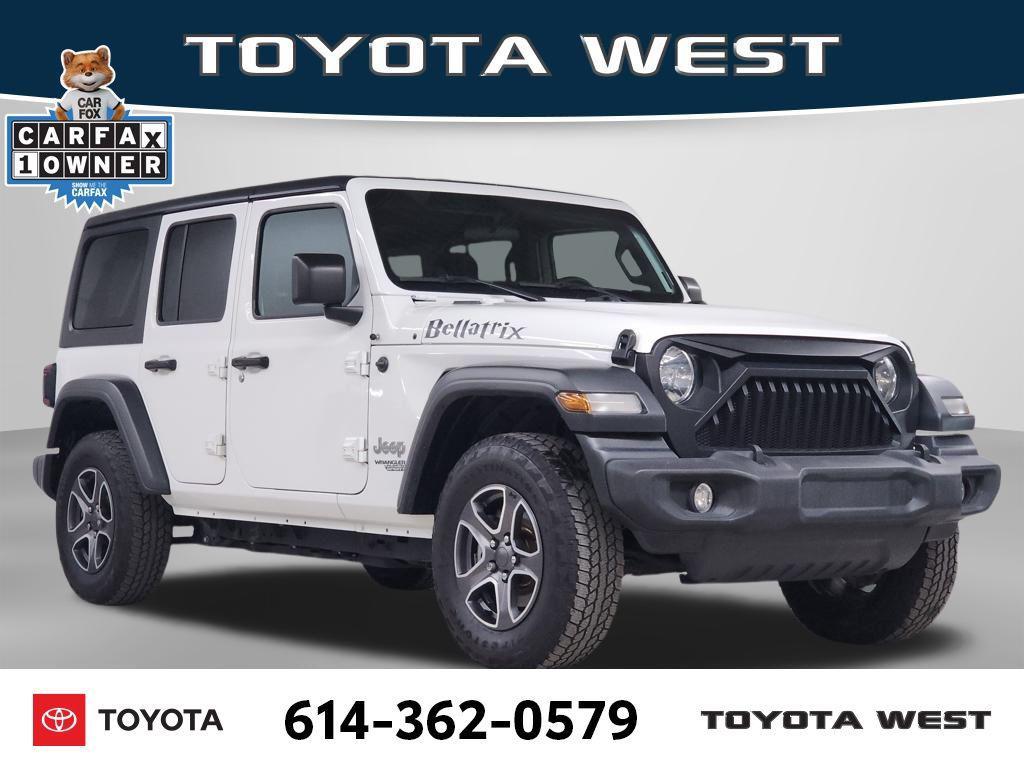 used 2020 Jeep Wrangler Unlimited car, priced at $18,994
