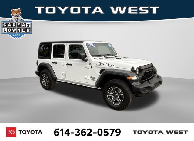 used 2020 Jeep Wrangler Unlimited car, priced at $18,994