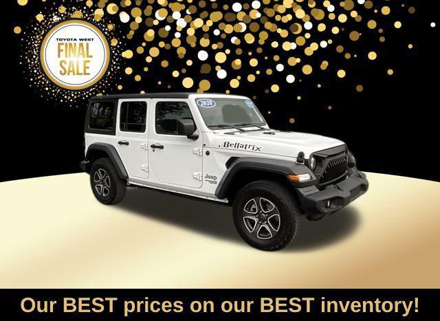 used 2020 Jeep Wrangler Unlimited car, priced at $20,995
