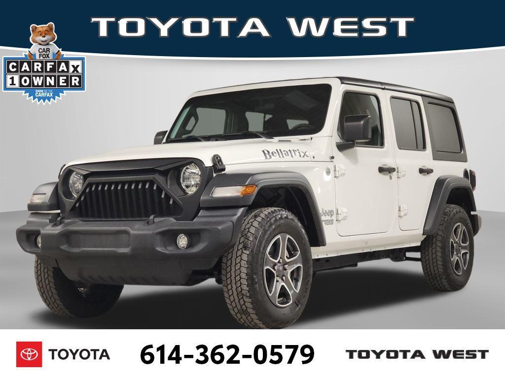 used 2020 Jeep Wrangler Unlimited car, priced at $18,994