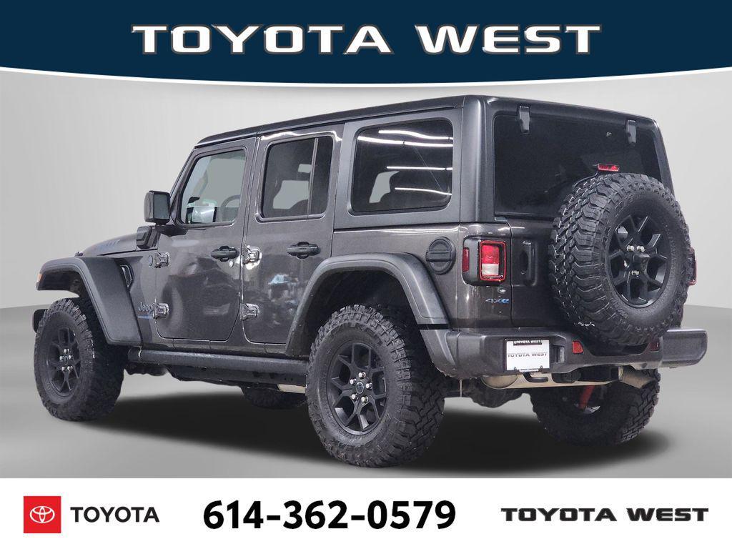 used 2025 Jeep Wrangler 4xe car, priced at $34,295