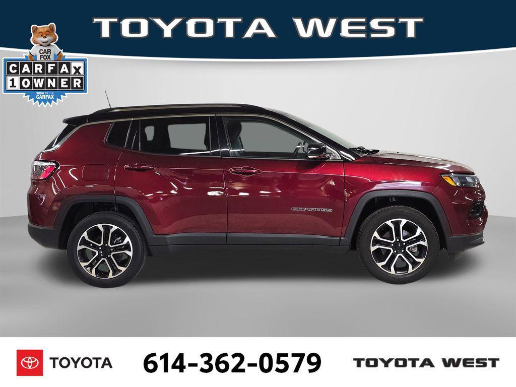 used 2022 Jeep Compass car, priced at $20,994