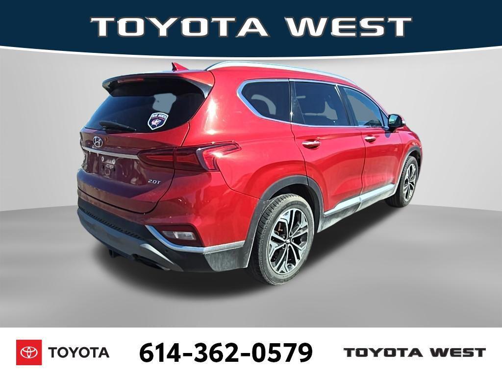 used 2019 Hyundai Santa Fe car, priced at $16,482