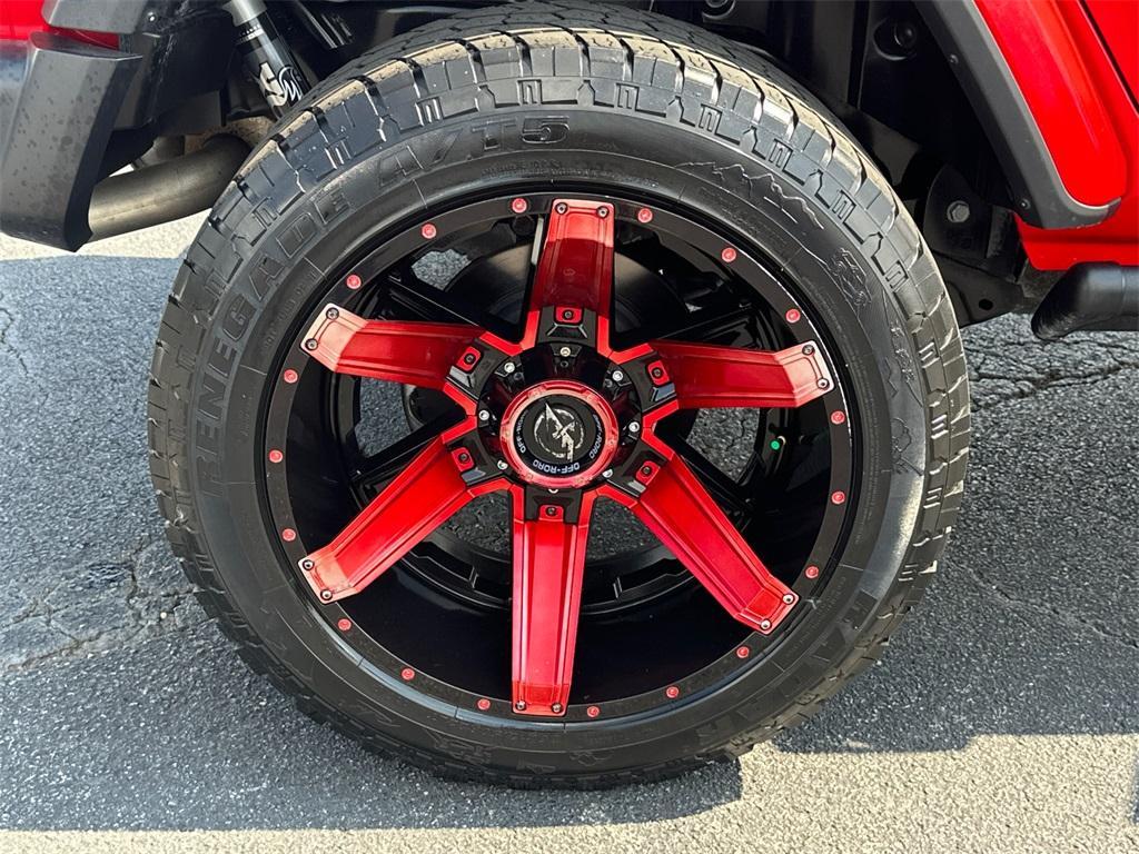 used 2018 Jeep Wrangler Unlimited car, priced at $36,596