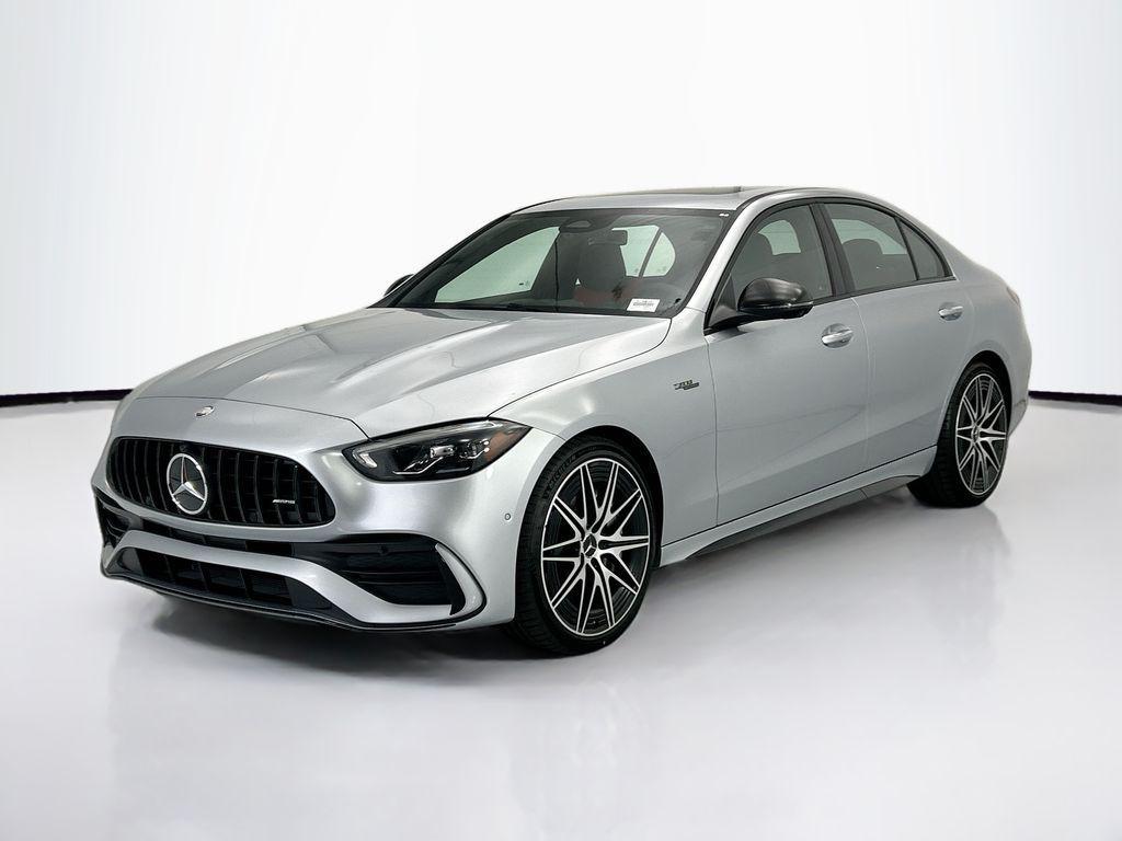 new 2026 Mercedes-Benz AMG C 43 car, priced at $74,635