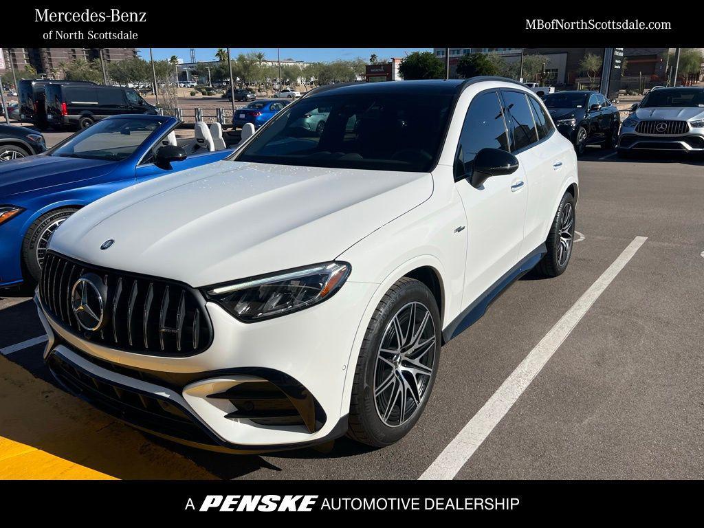used 2025 Mercedes-Benz AMG GLC 43 car, priced at $61,297