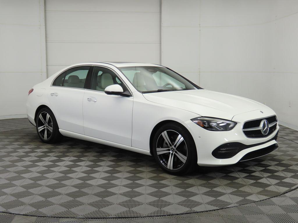 used 2025 Mercedes-Benz C-Class car, priced at $43,896