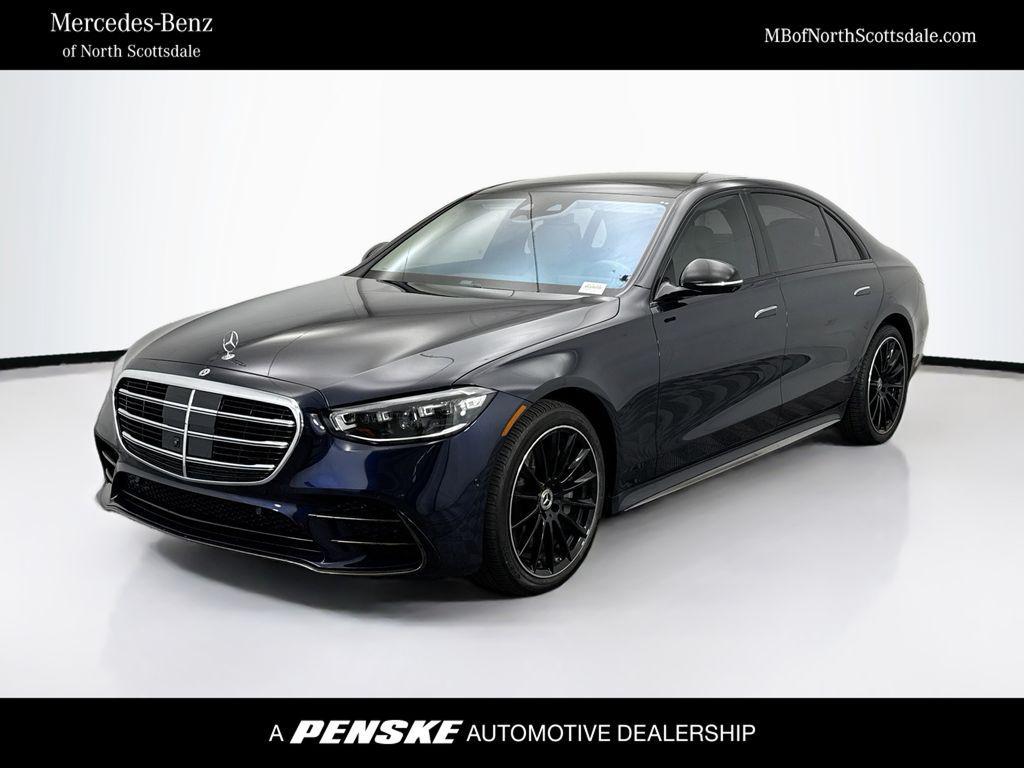 used 2023 Mercedes-Benz S-Class car, priced at $77,000