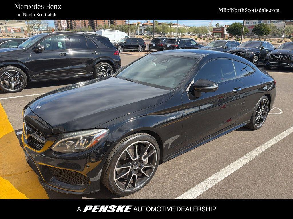 used 2017 Mercedes-Benz AMG C 43 car, priced at $26,796