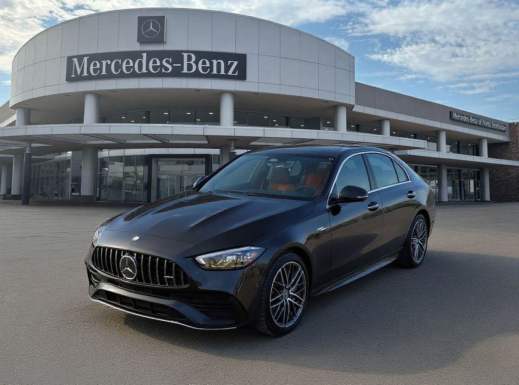 new 2026 Mercedes-Benz AMG C 43 car, priced at $70,357