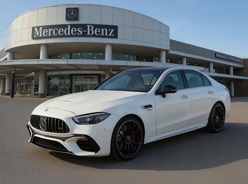 new 2026 Mercedes-Benz AMG C 63 car, priced at $107,955