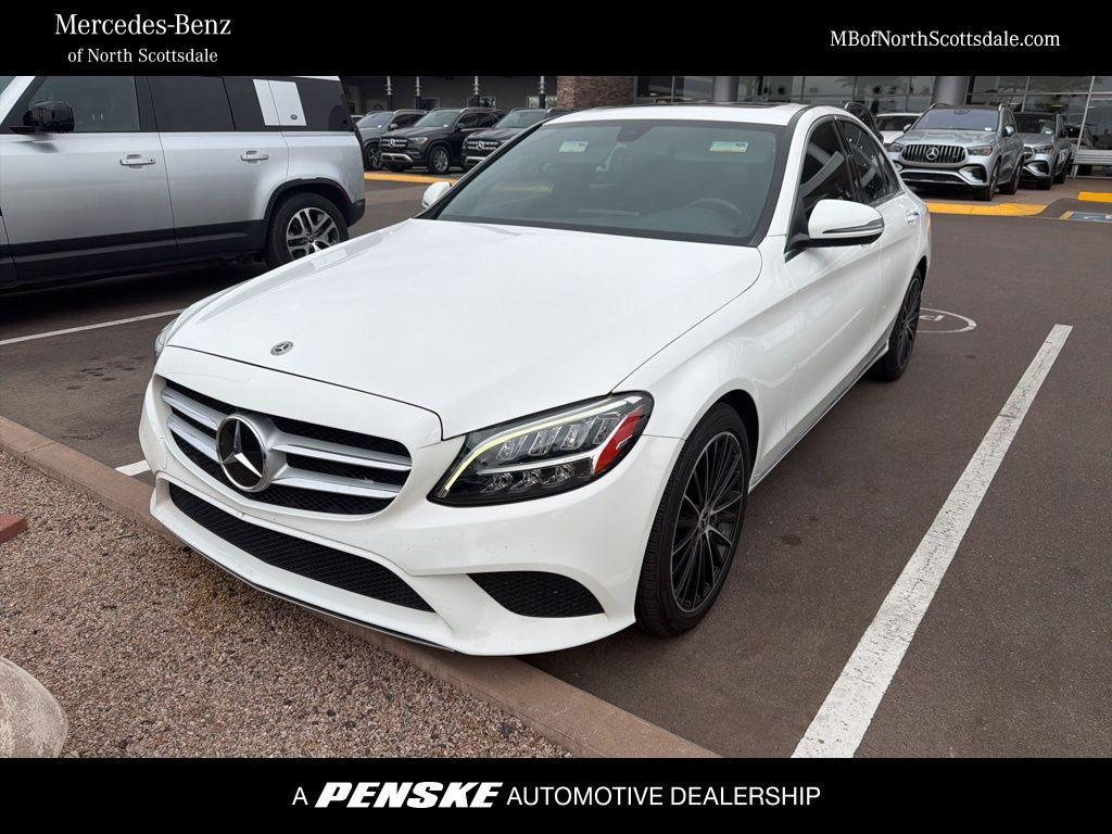 used 2021 Mercedes-Benz C-Class car, priced at $26,738