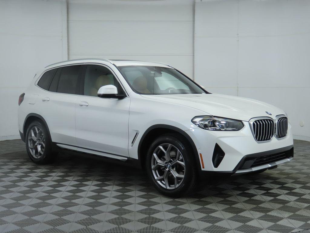 used 2023 BMW X3 car, priced at $35,060