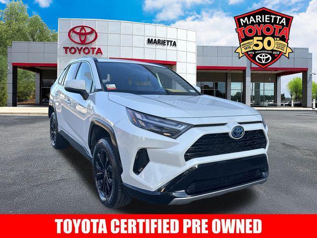 used 2022 Toyota RAV4 Hybrid car, priced at $31,986