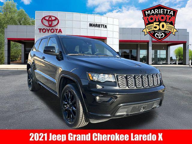 used 2021 Jeep Grand Cherokee car, priced at $24,724