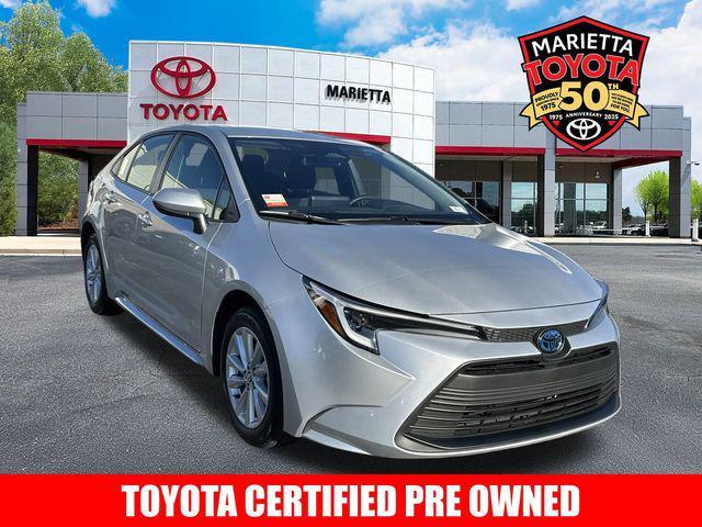 used 2025 Toyota Corolla Hybrid car, priced at $23,646