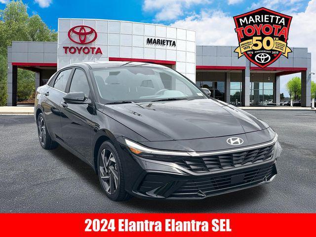 used 2024 Hyundai Elantra car, priced at $20,677