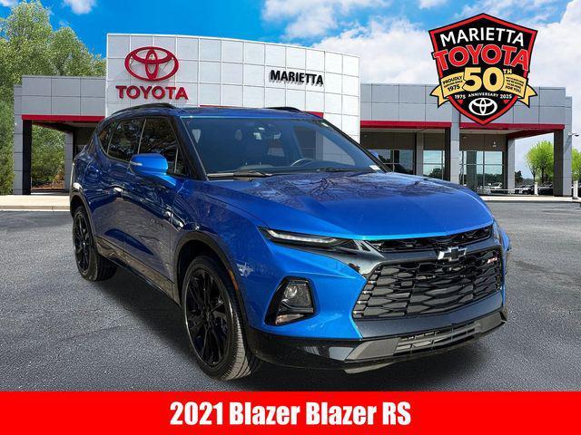 used 2021 Chevrolet Blazer car, priced at $25,505